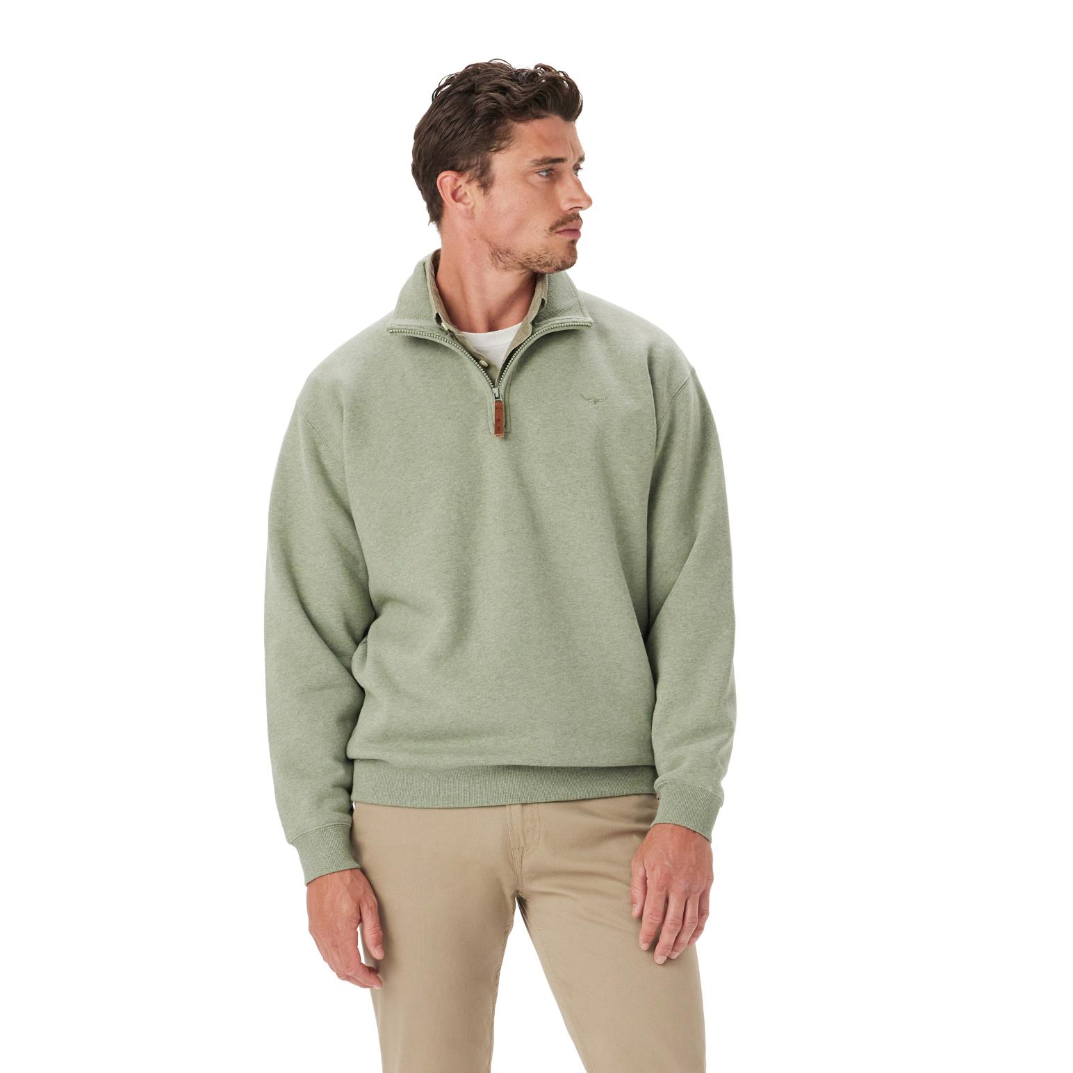 R.M. Williams Mulyungarie 1/4 Zip Sweatshirt